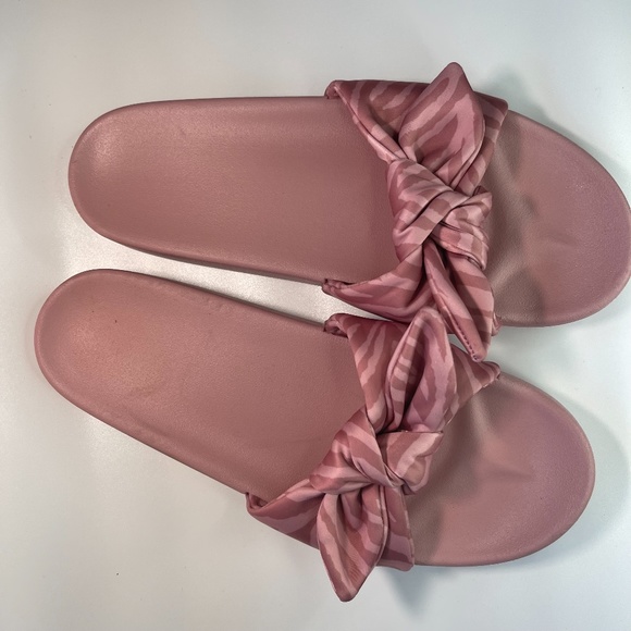 Victoria Secret Pink Bow Slides - Picture 4 of 6